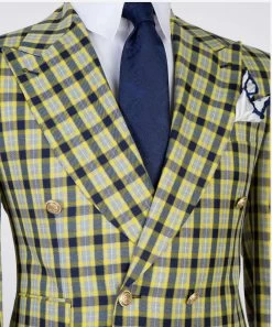 Gold Double Breasted 9 Gold Double Breasted -Jm Menswear 08614BFA E633 4939 AC34 7018335D0476