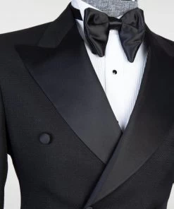 Black Double Breasted Tuxedo 8 Black Double Breasted Tuxedo -Jm Menswear 11FA5EF1 4553 4D90 A35E E7C1237B3334 1 201 a