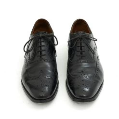 JM Weston DERBY PERFORATED BLACK UK7.5E FR41 -Jm Menswear 156637 3