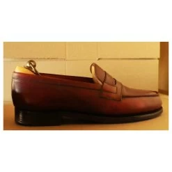 Church´s Loafers 180 JM WESTON Size 6D (40) Very Good Condition Dark Red -Jm Menswear 261458 3
