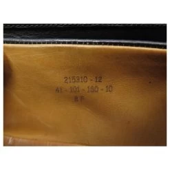 JM WESTON LOAFERS 180 8F 42 LARGE BLACK LEATHER LOAFFERS SHOES -Jm Menswear 311297 7