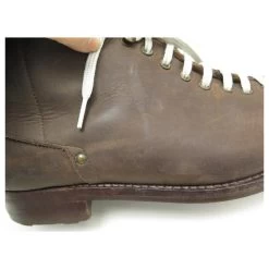 NEW JM WESTON COUNTRY GENTS HICKING BOOTS 132 10D 44 Suede Leather Material Brown -Jm Menswear 311611 10