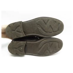 NEW JM WESTON COUNTRY GENTS HICKING BOOTS 132 10D 44 Suede Leather Material Brown -Jm Menswear 311611 3