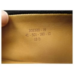 NEW JM WESTON LOAFERS 180 13D 47 BLACK SUEDE STAINLESS STEEL SHOES -Jm Menswear 311658 7