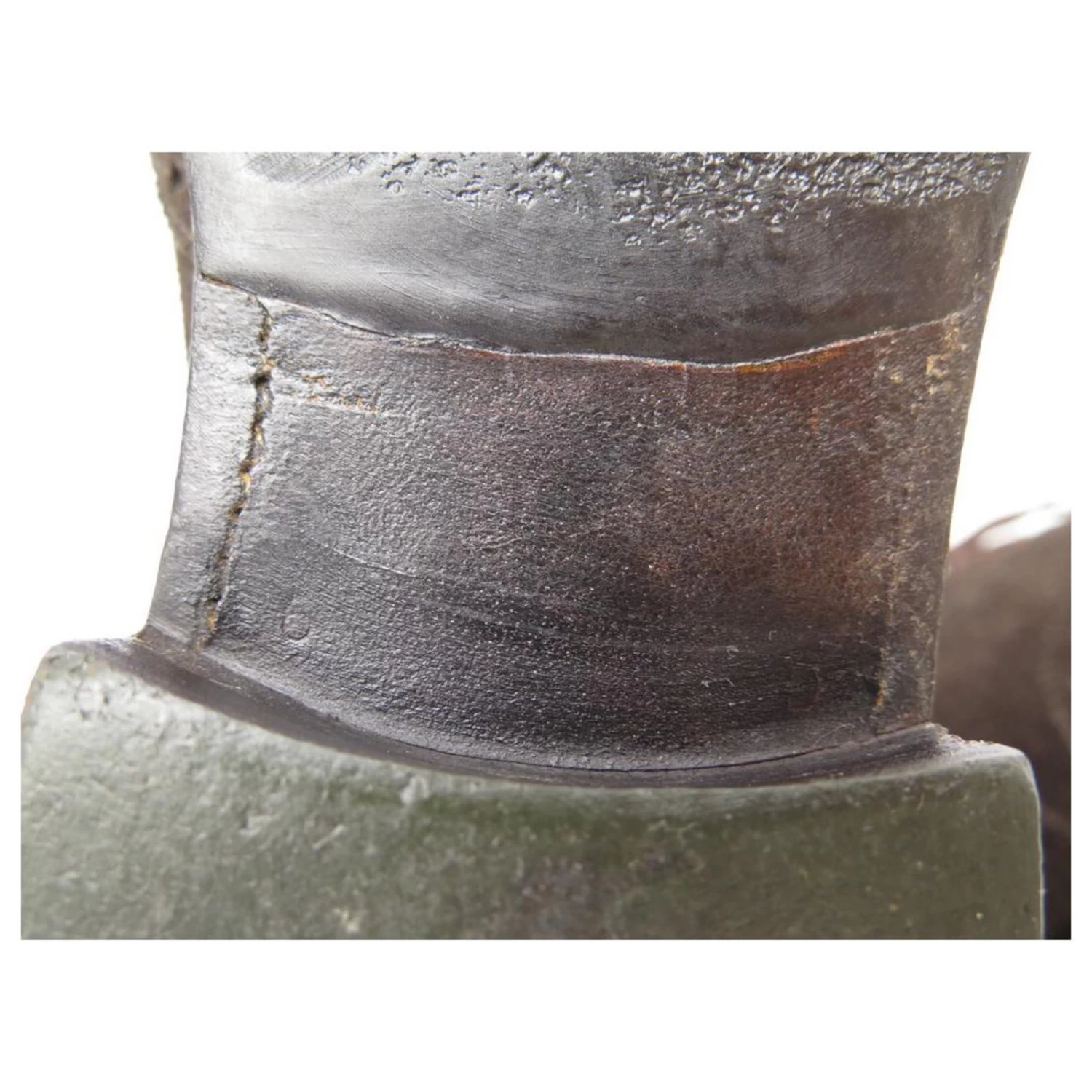 JM WESTON RICHELIEU SHOES 376 Flowered Tip 6D 40 BROWN SUEDE SHOES 6 JM WESTON RICHELIEU SHOES 376 Flowered Tip 6D 40 BROWN SUEDE SHOES - Image 4