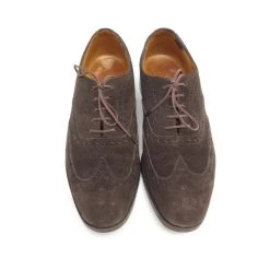 JM WESTON RICHELIEU SHOES 376 Flowered Tip 6D 40 BROWN SUEDE SHOES 14 JM WESTON RICHELIEU SHOES 376 Flowered Tip 6D 40 BROWN SUEDE SHOES -Jm Menswear 321298 5