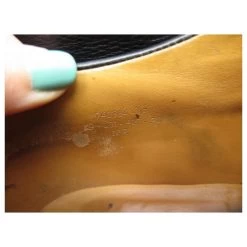 JM WESTON DERBY SHOES 427 12E LARGE 46 BLACK LEATHER + STAINLESS STEEL SHOES -Jm Menswear 330568 7