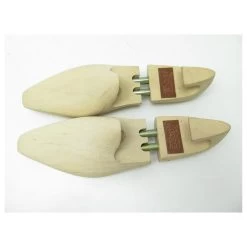 JM WESTON SHOES 448 Derby 8.5C 42.5 BROWN SUEDE ARNYS SHOE STICKERS -Jm Menswear 411336 8