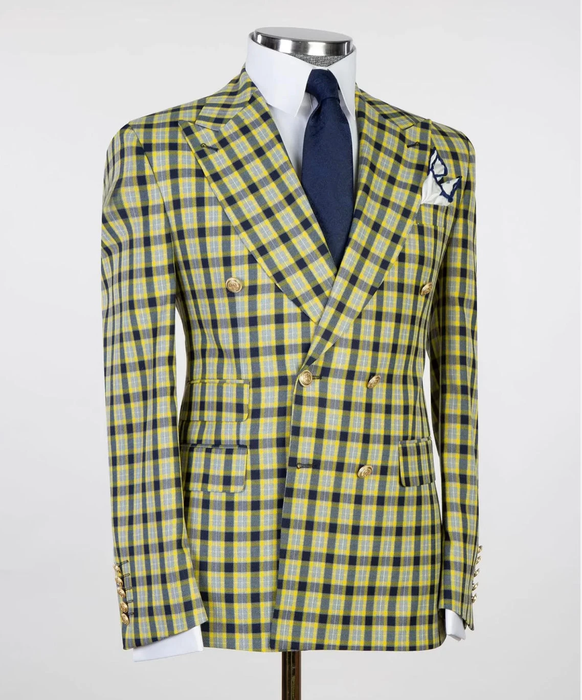 Gold Double Breasted 4 Gold Double Breasted - Image 2