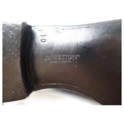 JM WESTON RICHELIEU CYCLING SHOES 496 10E 44 BLACK LEATHER PRINT -Jm Menswear 444643 4