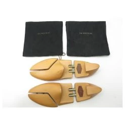 JM WESTON RICHELIEU CYCLING SHOES 496 10E 44 BLACK LEATHER PRINT -Jm Menswear 444643 9