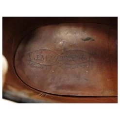 JM WESTON RICHELIEU STRAIGHT TOE SHOES 300 9.5D 43.5 LEATHER + STAINLESS STEEL Black 15 JM WESTON RICHELIEU STRAIGHT TOE SHOES 300 9.5D 43.5 LEATHER + STAINLESS STEEL Black -Jm Menswear 535022 6