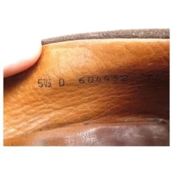 JM WESTON LOAFERS 180 5.5D 40.5 BROWN SUEDE SUEDE SHOES -Jm Menswear 555217 7