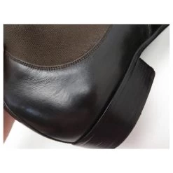 JM WESTON SHOES INFORMAL ANKLE BOOTS 457 8.5D 42.5 BROWN LEATHER SHOES -Jm Menswear 562136 8