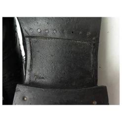 VINTAGE SHOES JM WESTON RICHELIEU FLOWER TOE 7.5E 41.5 BLACK LEATHER SHOE 15 VINTAGE SHOES JM WESTON RICHELIEU FLOWER TOE 7.5E 41.5 BLACK LEATHER SHOE -Jm Menswear 562139 4