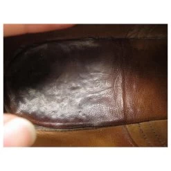 VINTAGE SHOES JM WESTON RICHELIEU FLOWER TOE 7.5E 41.5 BLACK LEATHER SHOE 17 VINTAGE SHOES JM WESTON RICHELIEU FLOWER TOE 7.5E 41.5 BLACK LEATHER SHOE -Jm Menswear 562139 6