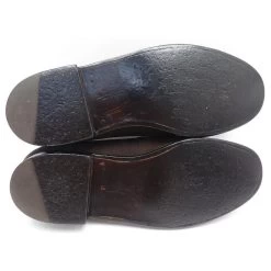 JM WESTON SHOES 180 Church´s Loafers 7.5E 42 BROWN SUEDE SUEDE SHOES -Jm Menswear 562142 3