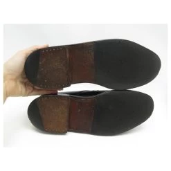 JM WESTON DERBY HALF HUNTING SHOES 598 9D 43 BLACK LEATHER SHOES -Jm Menswear 566307 3