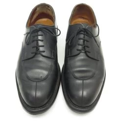 JM WESTON DERBY HALF HUNTING SHOES 598 9D 43 BLACK LEATHER SHOES -Jm Menswear 566307 5