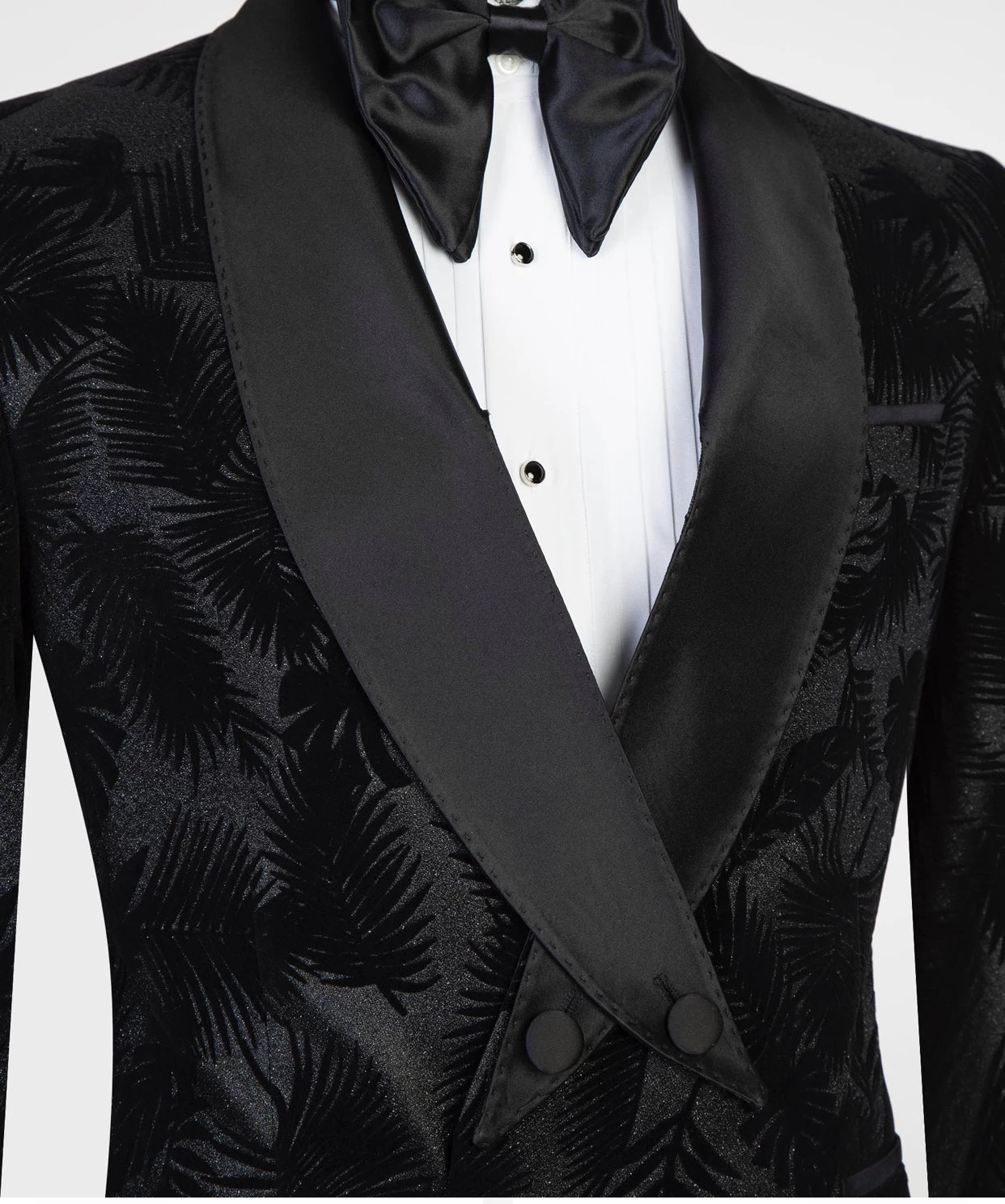 Black Cross Collar Tuxedo 5 Black Cross Collar Tuxedo - Image 3