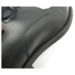 JM WESTON SHOES 371 Derby 2 Carnations 8.5D 42.5 BLACK LEATHER + SLEEVES -Jm Menswear 671078 6