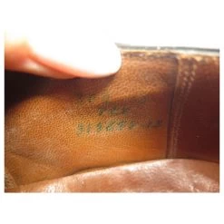 JM WESTON SHOES 302 Richelieu 7.5E 41.5 Wide 42 + SHOES Black -Jm Menswear 691593 5