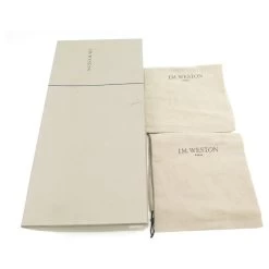 JM WESTON SHOES 302 Richelieu 7.5E 41.5 Wide 42 + SHOES Black -Jm Menswear 691593 8