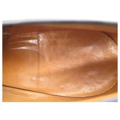 JM WESTON LOAFERS 8D 42 TWO-TONE LEATHER WHITE BLUE LEATHER SHOES -Jm Menswear 721840 5