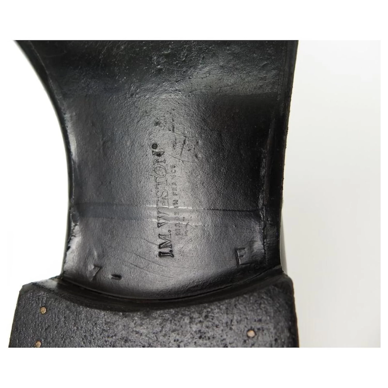 JM WESTON SHOES 300 Richelieu 7.5E 41.5 LARGE BROWN LEATHER BROWN SHOES 6 JM WESTON SHOES 300 Richelieu 7.5E 41.5 LARGE BROWN LEATHER BROWN SHOES - Image 4