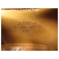 JM WESTON SHOES 300 Richelieu 7.5E 41.5 LARGE BROWN LEATHER BROWN SHOES 15 JM WESTON SHOES 300 Richelieu 7.5E 41.5 LARGE BROWN LEATHER BROWN SHOES -Jm Menswear 721842 6