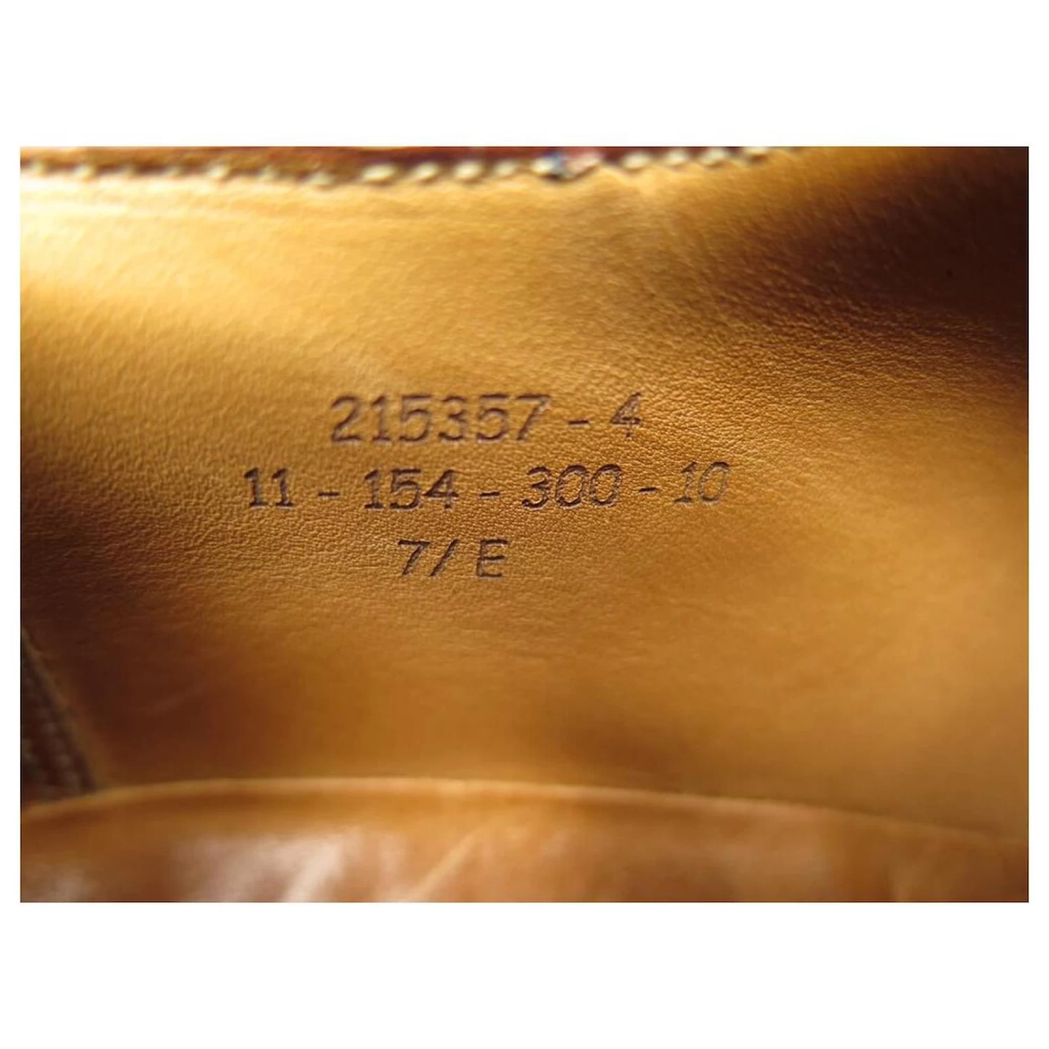 JM WESTON SHOES 300 Richelieu 7.5E 41.5 LARGE BROWN LEATHER BROWN SHOES 8 JM WESTON SHOES 300 Richelieu 7.5E 41.5 LARGE BROWN LEATHER BROWN SHOES - Image 6