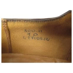 JM WESTON SHOES 300 Richelieu 7D 41 BROWN LEATHER SHOES -Jm Menswear 721851 5