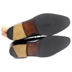 JM WESTON ARABESQUE CONTI SHOES 435 Richelieu 9C 43 BLACK LEATHER SHOES -Jm Menswear 721853 3