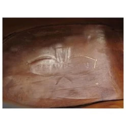 VINTAGE JM WESTON SHOES 180 Church´s Loafers 8.5b 42.5 FINE LEATHER PECARI SHOES Black -Jm Menswear 728432 4