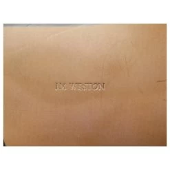 NEW SHOES JM WESTON SANDALS FLIP FLOPS 10.5 44.5 BLACK LEATHER SANDAL NEW -Jm Menswear 728464 4