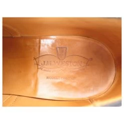 JM WESTON SHOES 300 Richelieu 9.5D 43.5 STRAIGHT TOE BLACK SUEDE SHOES -Jm Menswear 728639 5