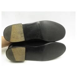 JM WESTON SHOES 180 Church´s Loafers 7C 41 BLACK SUEDE SHOES LOAFERS SHOE -Jm Menswear 736061 3