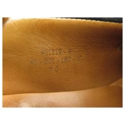 JM WESTON SHOES 180 Church´s Loafers 7C 41 BLACK SUEDE SHOES LOAFERS SHOE -Jm Menswear 736061 5