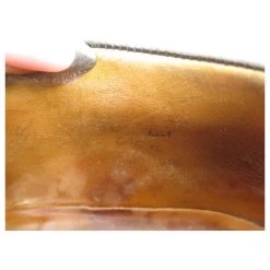 JM WESTON LOAFERS 180 6.5C 40.5 BLACK LIZARD LEATHER SHOES -Jm Menswear 736062 5