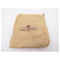 JM WESTON LOAFERS 180 8b 41.5 42 FINE LEATHER CROCO LOAFERS SHOES Black -Jm Menswear 736892 7