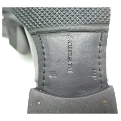 JM WESTON RICHELIEU STRAIGHT TOE SHOES 8.5E 42.5 BLACK LEATHER LOAFERS SHOES 9 JM WESTON RICHELIEU STRAIGHT TOE SHOES 8.5E 42.5 BLACK LEATHER LOAFERS SHOES -Jm Menswear 750288 3