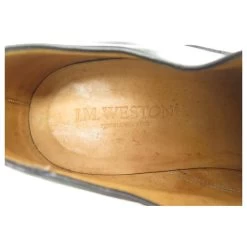 JM WESTON RICHELIEU STRAIGHT TOE SHOES 8.5E 42.5 BLACK LEATHER LOAFERS SHOES 10 JM WESTON RICHELIEU STRAIGHT TOE SHOES 8.5E 42.5 BLACK LEATHER LOAFERS SHOES -Jm Menswear 750288 4