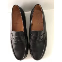 JM Weston Loafers Slip Ons Black -Jm Menswear 75208 3