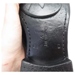 JM WESTON BOOTS 457 INFORMAL 8.5D 42.5 BLACK LEATHER LOW BOOTS 12 JM WESTON BOOTS 457 INFORMAL 8.5D 42.5 BLACK LEATHER LOW BOOTS -Jm Menswear 772440 4