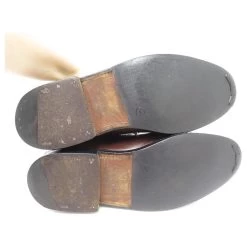 JM WESTON SHOES 579 DERBY TRIPLE INSOLES 8.5E 42.5 WIDE LEATHER SHOES Brown -Jm Menswear 778668 3