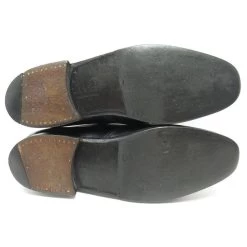 JM WESTON SHOES 531 Flora 7.5C 41.5 DERBY LOAFERS WITH BUCKLE BLACK LEATHER 14 JM WESTON SHOES 531 Flora 7.5C 41.5 DERBY LOAFERS WITH BUCKLE BLACK LEATHER -Jm Menswear 797193 3