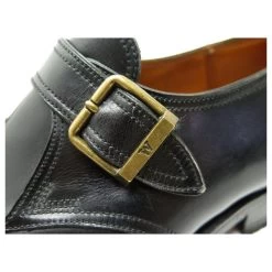 JM WESTON SHOES 531 Flora 7.5C 41.5 DERBY LOAFERS WITH BUCKLE BLACK LEATHER 18 JM WESTON SHOES 531 Flora 7.5C 41.5 DERBY LOAFERS WITH BUCKLE BLACK LEATHER -Jm Menswear 797193 7