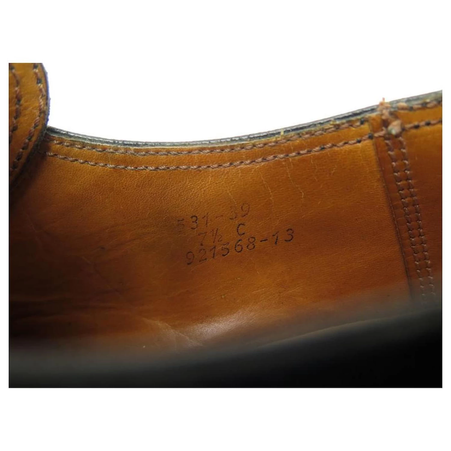 JM WESTON SHOES 531 Flora 7.5C 41.5 DERBY LOAFERS WITH BUCKLE BLACK LEATHER 10 JM WESTON SHOES 531 Flora 7.5C 41.5 DERBY LOAFERS WITH BUCKLE BLACK LEATHER - Image 8