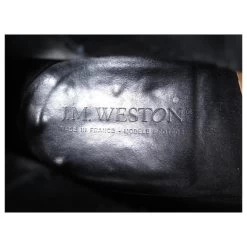 JM WESTON BOOTS CHELSEA LE CAMBRE BOOTS 431 10.5D 44.5 LEATHER SHOES Brown -Jm Menswear 821023 5