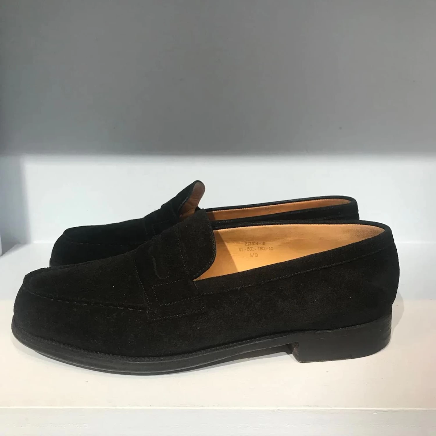 JM WESTON Flats T.eu 41 Suede Black 5 JM WESTON Flats T.eu 41 Suede Black - Image 3